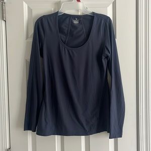 blue long sleeve